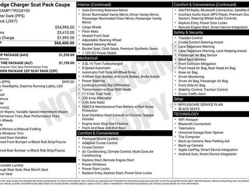 New 2026 Dodge Charger Scat Pack w/ Blacktop Package AWD/4WD image 7