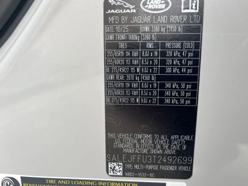 New 2026 Land Rover Defender 130 S image 20