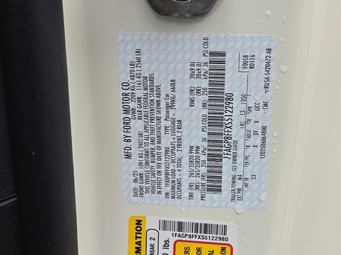 Used 2025 Ford Mustang GT Premium w/ 60th Anniversary Package image 27