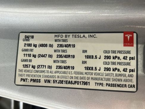 Used 2018 Tesla Model 3 Long Range image 22