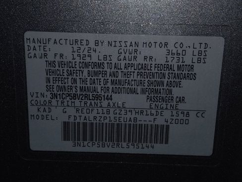 Used 2024 Nissan Kicks S FWD image 33
