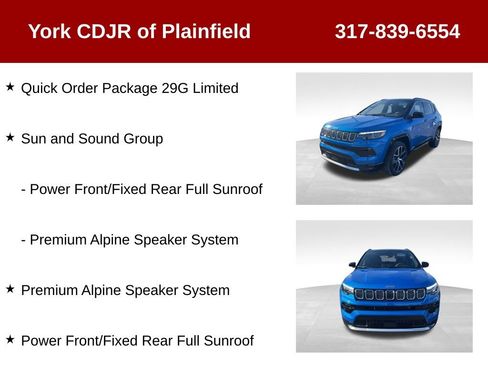 Used 2024 Jeep Compass Limited w/ Elite Group image 6