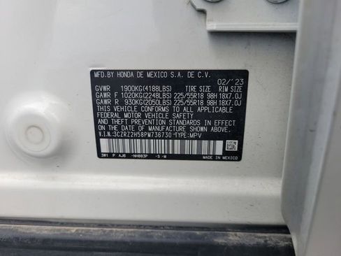 Certified 2023 Honda HR-V Sport image 39