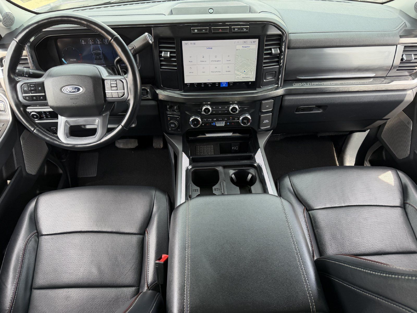 Used 2023 Ford F250 Lariat w/ Black Appearance Package AWD/4WD image 14