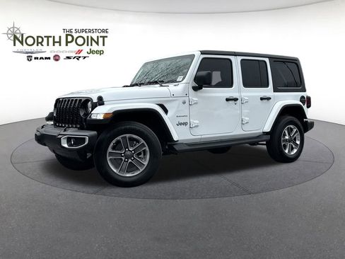 Certified 2022 Jeep Wrangler Unlimited Sahara w/ Cold Weather Group image 1