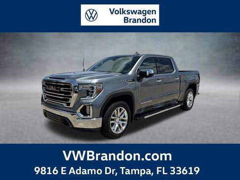 Used 2021 GMC Sierra 1500 SLT w/ SLT Premium Package RWD image 1
