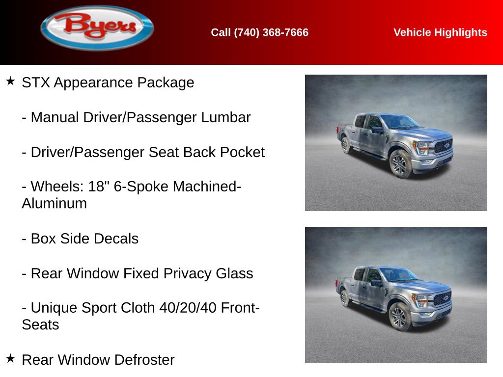 Used 2021 Ford F150 XL w/ STX Appearance Package AWD/4WD image 13