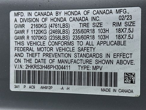 Used 2023 Honda CR-V EX image 12