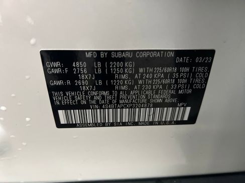 Used 2023 Subaru Outback Touring image 27