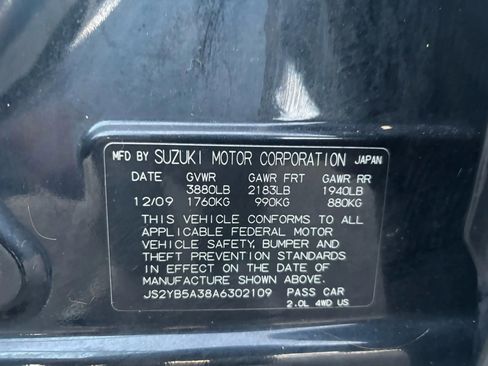 Used 2010 Suzuki SX4 AWD Hatchback image 31