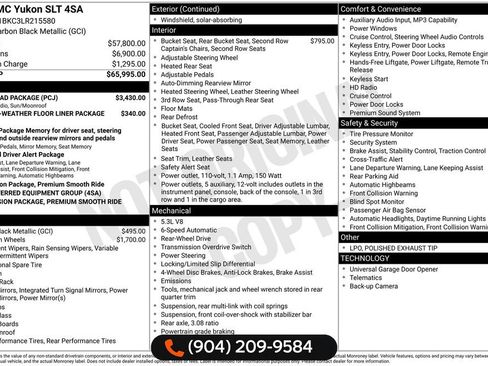 Used 2020 GMC Yukon SLT w/ Open Road Package image 40