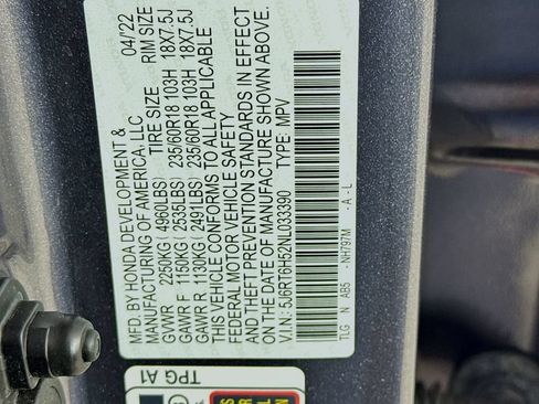 Used 2022 Honda CR-V EX image 40