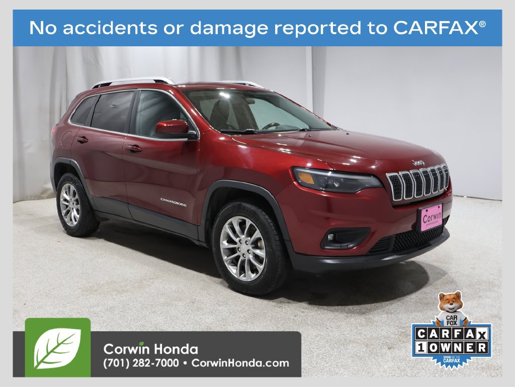 Used 2019 Jeep Cherokee Latitude Plus w/ Cold Weather Group AWD/4WD 360° Tour