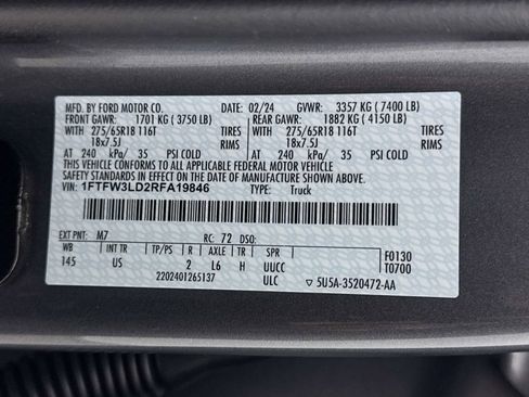 Used 2024 Ford F150 XLT w/ Mobile Office Package image 35