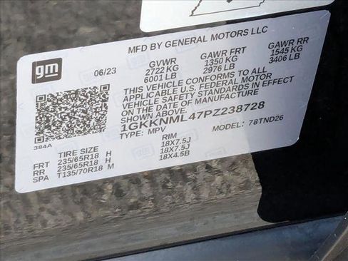 Certified 2023 GMC Acadia SLT image 26