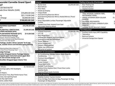 Used 2019 Chevrolet Corvette Grand Sport RWD image 32