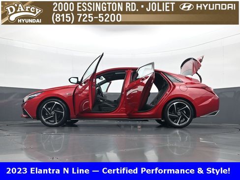 Certified 2023 Hyundai Elantra N Line w/ Preferred Accessory Package image 34
