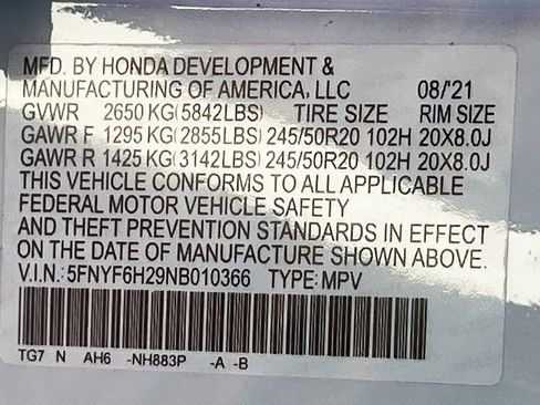 Used 2022 Honda Pilot Special Edition image 32