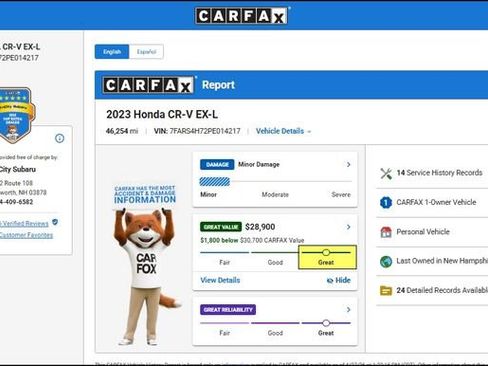 Used 2023 Honda CR-V EX-L image 11