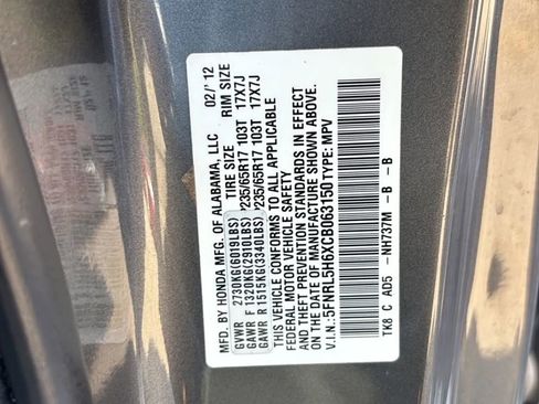 Used 2012 Honda Odyssey EX-L image 40