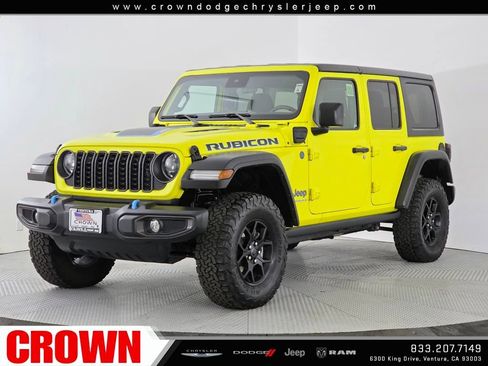 Used 2024 Jeep Wrangler Unlimited Rubicon 4xe image 3