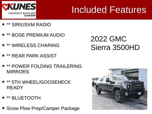 Used 2022 GMC Sierra 3500 AT4 w/ AT4 Premium Plus Package image 3