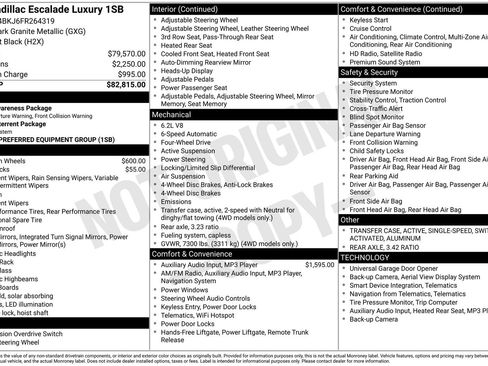 Used 2015 Cadillac Escalade Luxury image 8