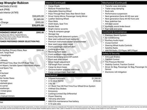 Used 2013 Jeep Wrangler Rubicon w/ PWR Convenience Group image 11