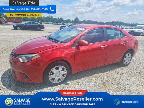 Used 2015 Toyota Corolla LE FWD image 1