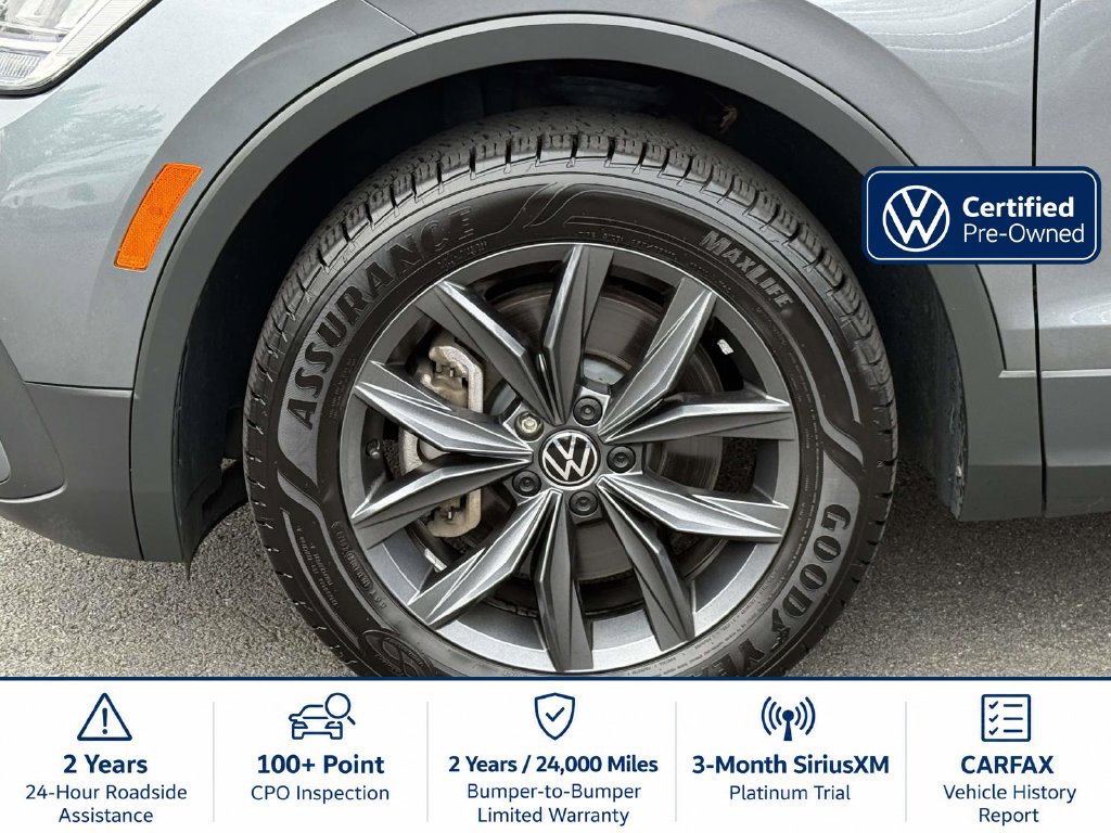 Certified 2022 Volkswagen Tiguan SE AWD/4WD image 8