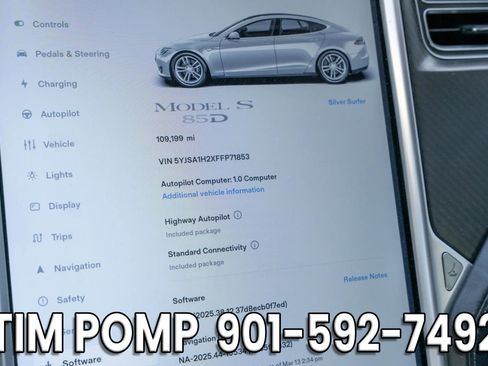 Used 2015 Tesla Model S 85D image 22