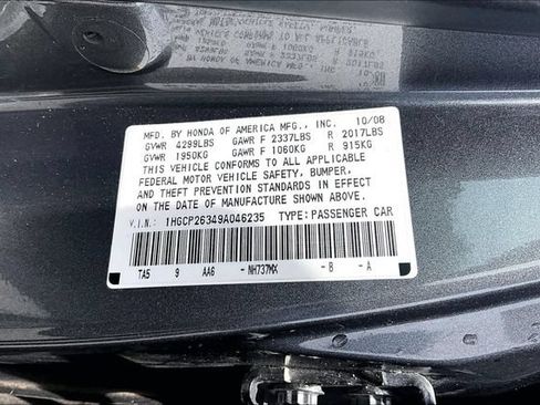 Used 2009 Honda Accord LX image 16