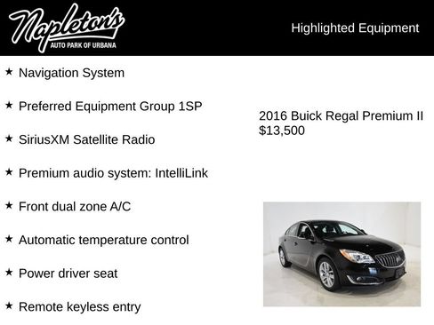 Used 2016 Buick Regal Premium FWD image 15