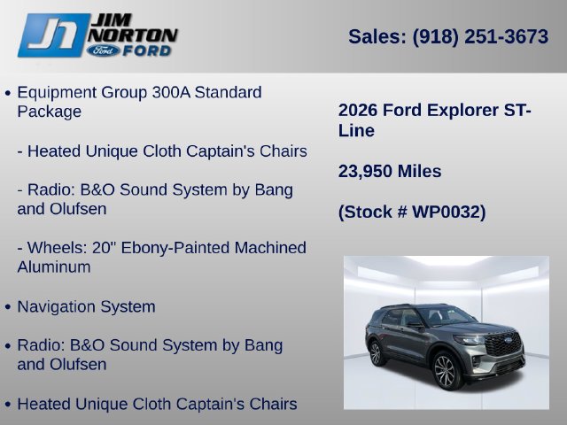 Used 2026 Ford Explorer ST-Line AWD/4WD image 11
