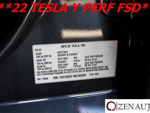 Used 2022 Tesla Model Y Performance image 54
