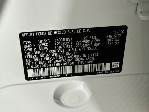 Used 2021 Honda HR-V Sport image 68