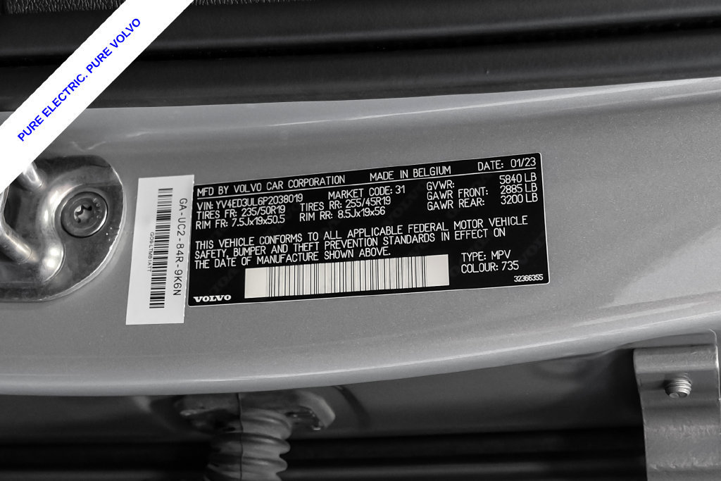 Used 2023 Volvo XC40 Recharge Plus AWD/4WD image 57
