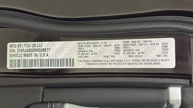 Used 2022 Jeep Grand Cherokee L Limited w/ Luxury Tech Group II AWD/4WD image 12