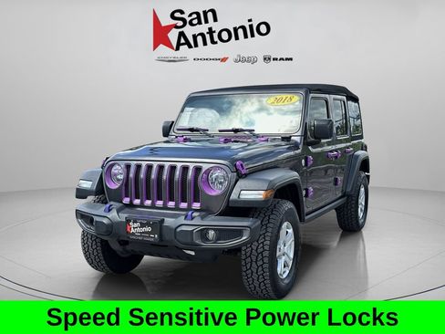 Used 2018 Jeep Wrangler Unlimited Sport S AWD/4WD image 6