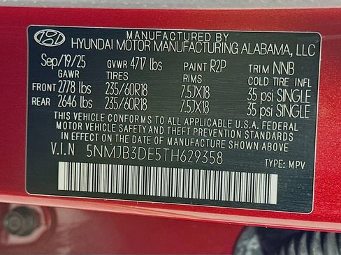 Certified 2026 Hyundai Tucson SEL FWD image 31