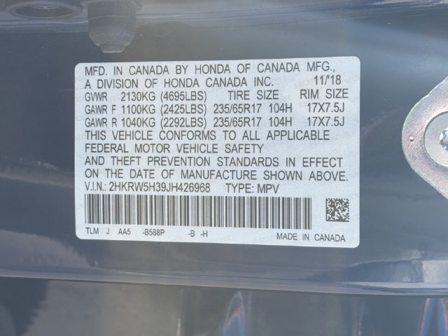 Used 2018 Honda CR-V LX image 34