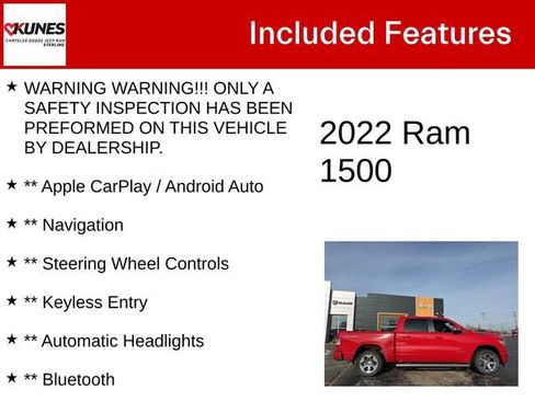 Used 2022 RAM 1500 Big Horn image 4