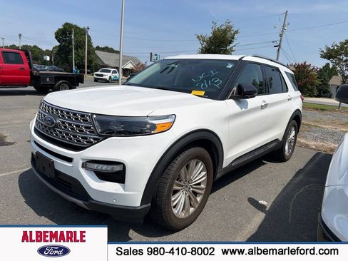 Used 2022 Ford Explorer Limited w/ Equipment Group 301A RWD image 1