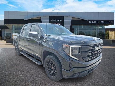 Used 2023 GMC Sierra 1500 Elevation w/ LPO, Elevation Black Package AWD/4WD image 1