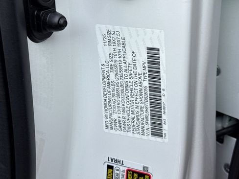 New 2026 Honda Odyssey Touring image 21