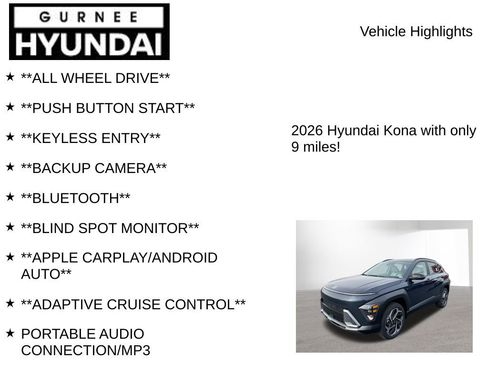 New 2026 Hyundai Kona SEL Premium image 8