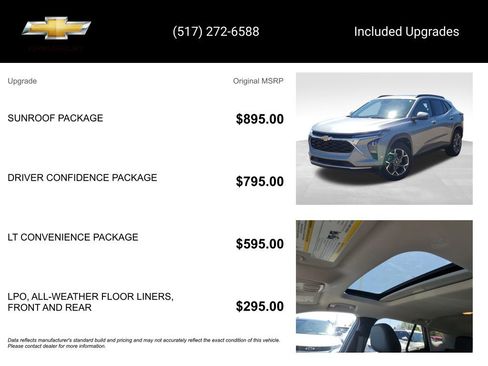 Certified 2024 Chevrolet Trax LT w/ Sunroof Package FWD image 15