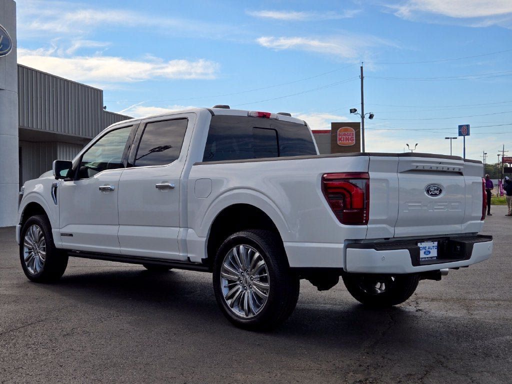 New 2026 Ford F150 Platinum w/ Equipment Group 703A Plus AWD/4WD image 3