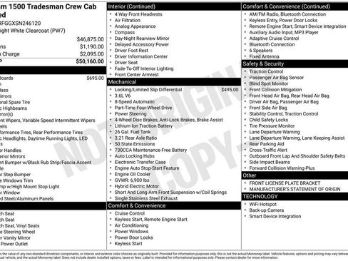 New 2025 RAM 1500 Tradesman image 2