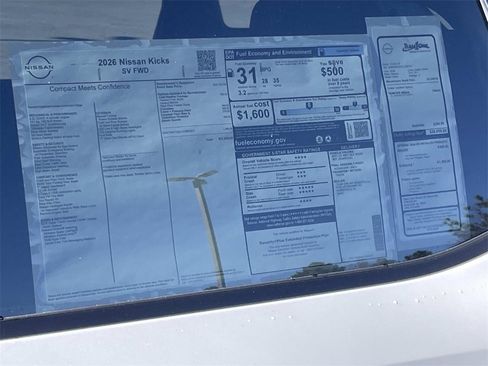 New 2026 Nissan Kicks SV w/ Cold Weather Package FWD image 11